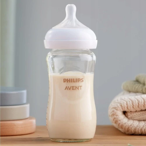 PHILIPS AVENT Natural Response 3 darabos üveg cumisüveg szett + cumi