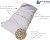 MEDIPARTNERS meggymaggal töltött melegítőpárna NAGY 800g 60x20 cm