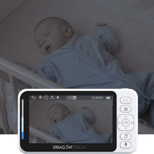 DRAGON TOUCH E40 elektronikus bébiőr 4,3" LCD HD FHSS