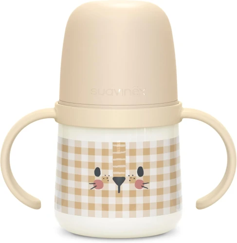SUAVINEX Day & Night csöpögésmentes pohár, sötétben világító, 150 ml, 6 hó+