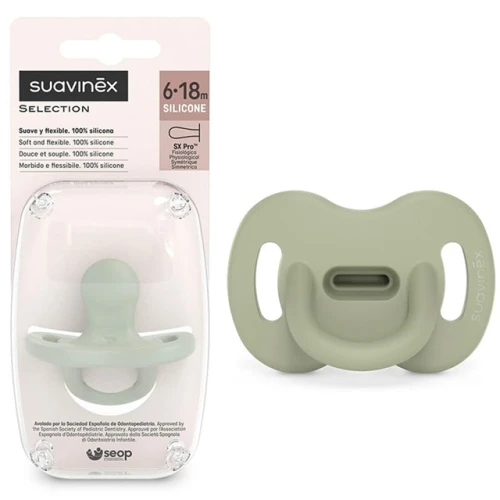 SUAVINEX SELECTION SX PRO szilikon cumi 6-18m
