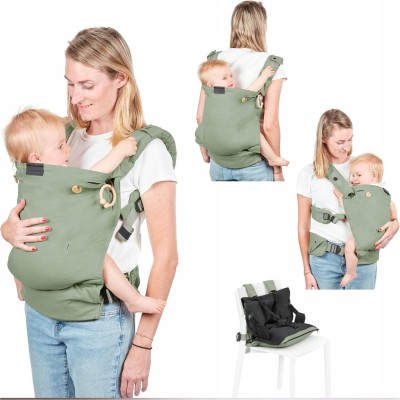 BABYMOOV MOOV&BOOST ergonomikus hordozó és ülésmagasító 2 az 1-ben