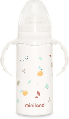 MINILAND Thermobaby rozsdamentes acél termosz cumisüveg 240 ml 0+