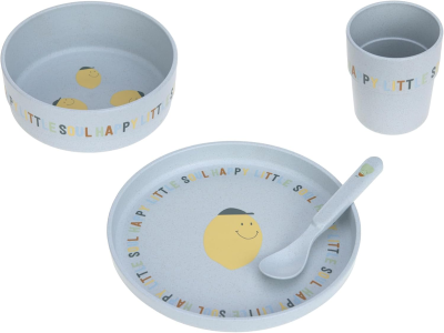 LASSIG melaminmentes edénykészlet Happy Fruits Lemon