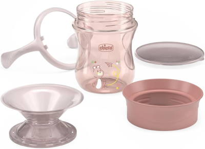 CHICCO Perfect Cup csöpögésmentes pohár 360 fokos itatóval 200 ml 12 hó+