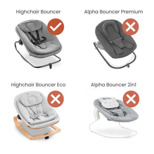 HAUCK játékív hintaszékhez HIGHCHAIR BOUNCER babajátékokkal