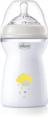 CHICCO NaturalFeeling cumisüveg 330 ml 6 hó+ gyors folyás