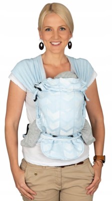 HOPPEDIZ hop-tye buckle ergonomikus hordozó 0-30 hó
