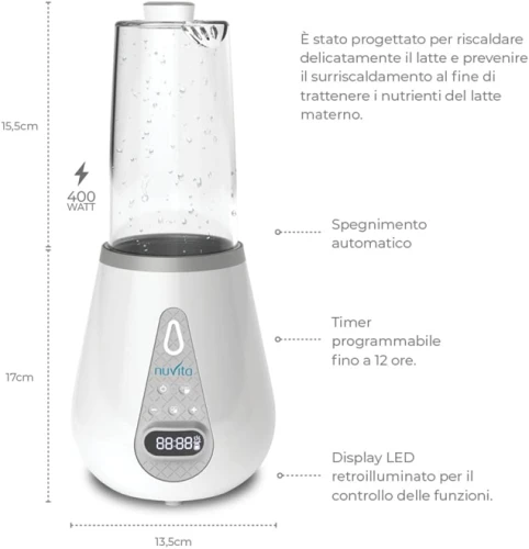 NUVITA melegítő sterilizáló kiolvasztó 4 az 1-ben
