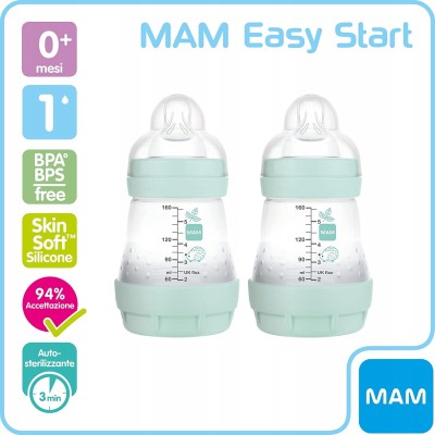 MAM Easy Start antikólika cumisüveg 160ml 0+