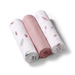 BabyOno BAMBUSZ PELENKÁK x3