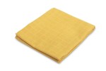 MUSZLIN PELENKA MUSTÁRSÁRGA EGYSZÍNŰ 70X80