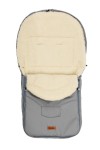 GYAPJÚ HÁLÓZSÁK LIGHT GREY BABAKOCSIHOZ (95x40)