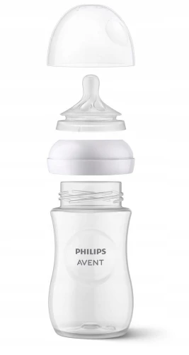 PHILIPS AVENT Natural RESPONSE cumisüveg 260 ml 1 hó+ x3