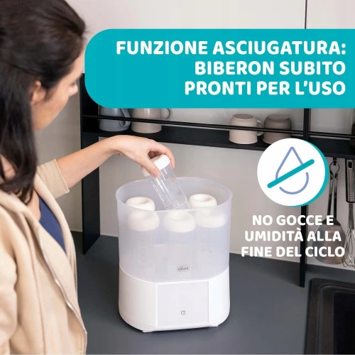 CHICCO gőzsterilizáló szárítóval All in One