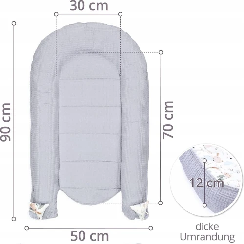 TOTSY BABY baba fészek 90 x 50