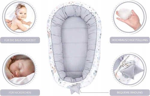 TOTSY BABY baba fészek 90 x 50