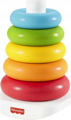 FISHER-PRICE Rock-a-Stack piramis 5 gyűrűvel 21 cm