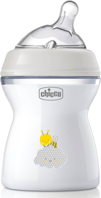CHICCO NaturalFeeling cumisüveg 250 ml 2 hó+ közepes folyás