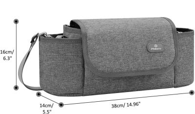 PHILORN babakocsi táska és válltáska 38 x 16 cm + pelenkázó alátét