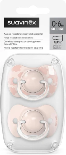 SUAVINEX SX PRO anatómiai cumi x2 szilikon 0-6 hó