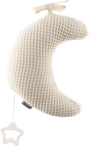 STERNTALER plüss függő zenélő hold 22 cm