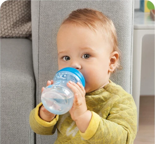 MAM Learn To Drink Cup csőrös itatópohár, szivárgásmentes, 190 ml, 6 hó+