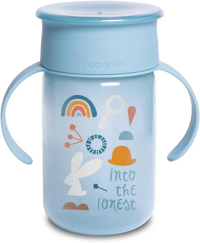SUAVINEX Trainer Cup CSÖRÖGÉSMENTES BÖGRE 360° 340 ml