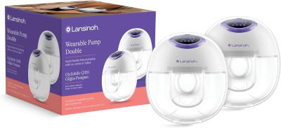 LANSINOH dupla kagylós mellszívó HANDS FREE