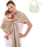 AOLSO karikás hordozókendő babahordozáshoz 0-20 kg