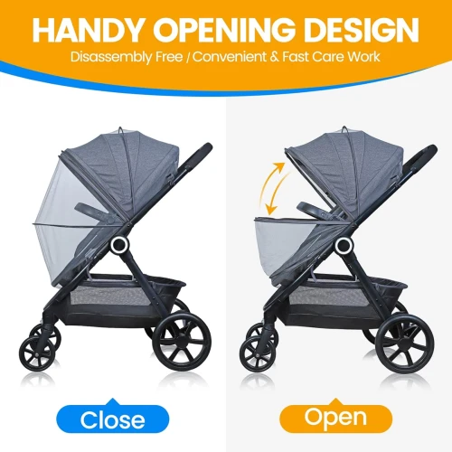 ORZBOW univerzális szúnyogháló babakocsikhoz