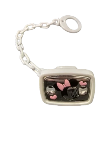 VALENTI DISNEY Minnie cumitartó tok + lánc PVD bevonattal (ezüst)
