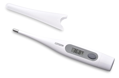 CITIZEN CTA303 digitális 3 az 1-ben hőmérő LCD kijelzővel + tok