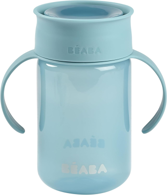 BEABA Tanulópohár 360° csöpögésmentes pohár 340 ml 12 hó+