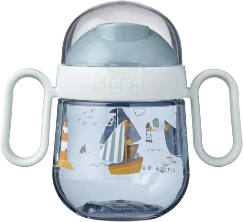 MEPAL Sippy Cup csőrös itatópohár, kétoldalas szívóka, 200 ml, 6 hó+