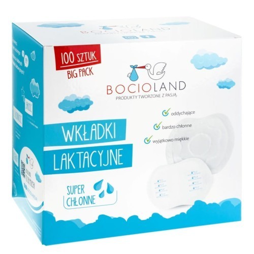 BOCIOLAND szoptatási betétek BIG PACK 100DB