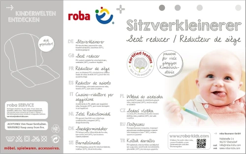 ROBA szűkítő betét etetőszékhez