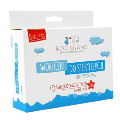 BOCIOLAND mikrohullámú sterilizáló tasakok 5db