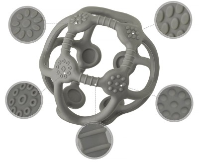MCGMITT Teether Ball szilikon rágóka 10 cm