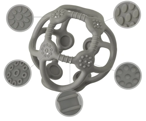 MCGMITT Teether Ball szilikon rágóka 10 cm