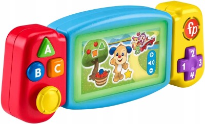 FISHER-PRICE HNN39 kis játékos konzol NÉMET NYELV