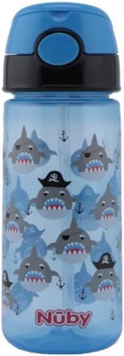 NUBY Szívószálas Tritán Kulacs, szívószálas itatópohár, 4 hó+ 540 ml CÁPA