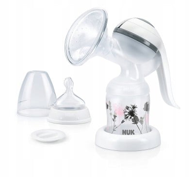 NUK Jolie KÉZI MELLPUMPA tejtartóval