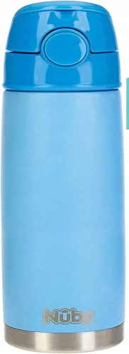 NUBY rozsdamentes acél termoszbögre 415 ml