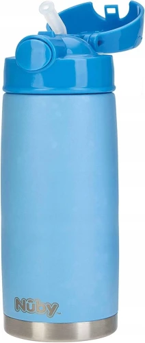 NUBY rozsdamentes acél termoszbögre 415 ml