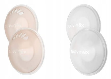 SUAVINEX tejgyűjtő kagylók + védőkagylók szoptatáshoz