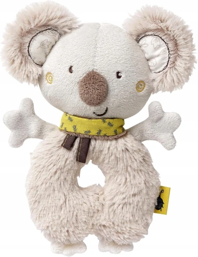 FEHN pamutszedő KOALA 18 cm-es csörgővel