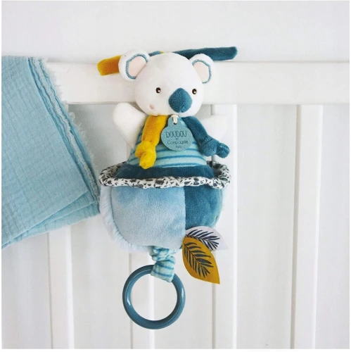 DOUDOU et COMPAGNIE koala zenélő plüss 20 cm