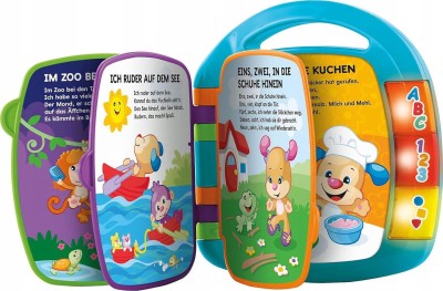 FISHER-PRICE CDH40 elektronikus oktatókönyv NÉMET NYELV