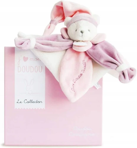 DOUDOU et COMPAGNIE paplan plüss mackó 25 cm-es mackó